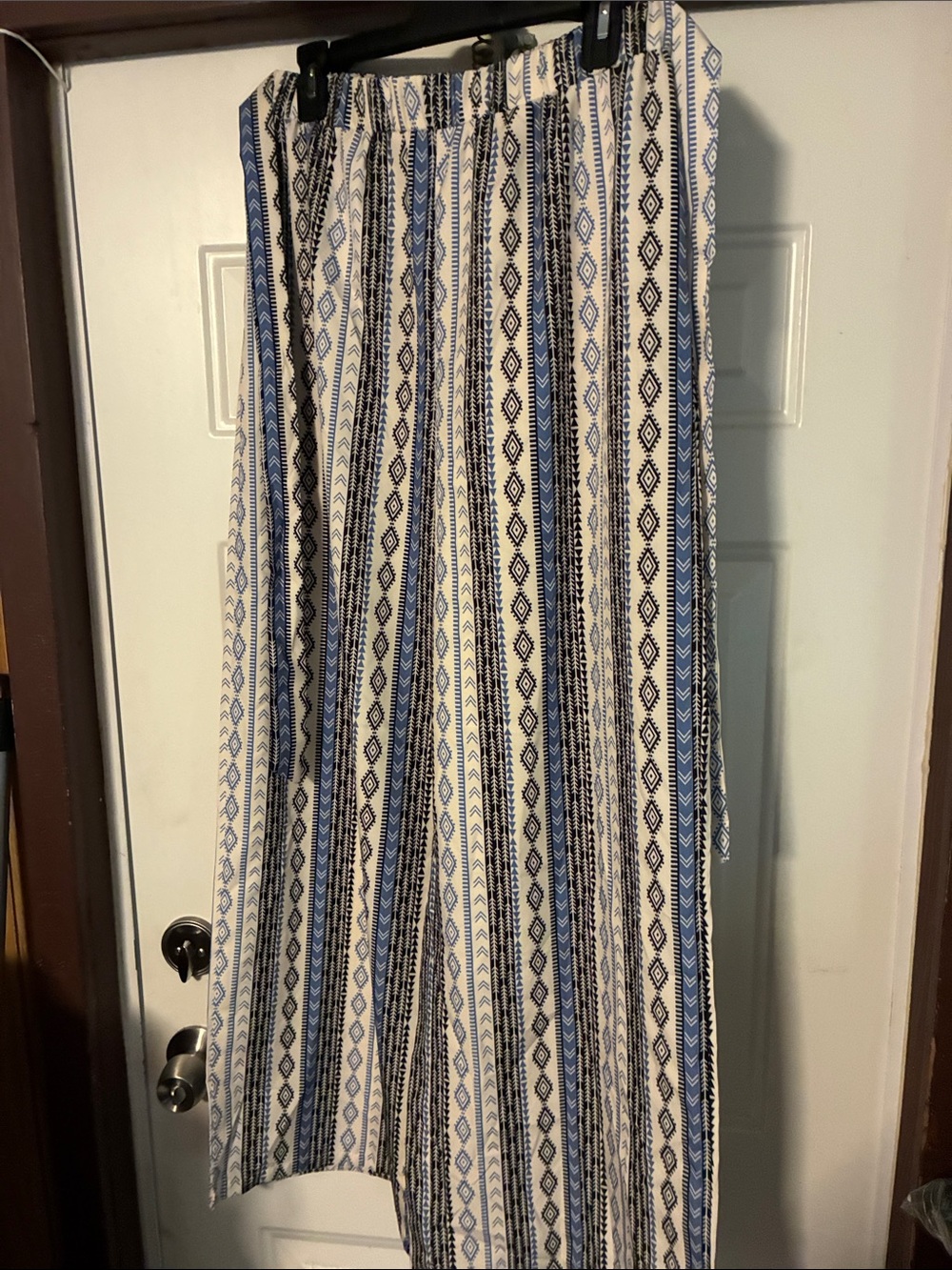 Wide Leg palazzo pants/ belt and Elastic Waist